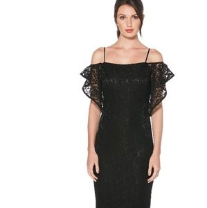 Laundry by Shelli Segal flutter sleeve dress